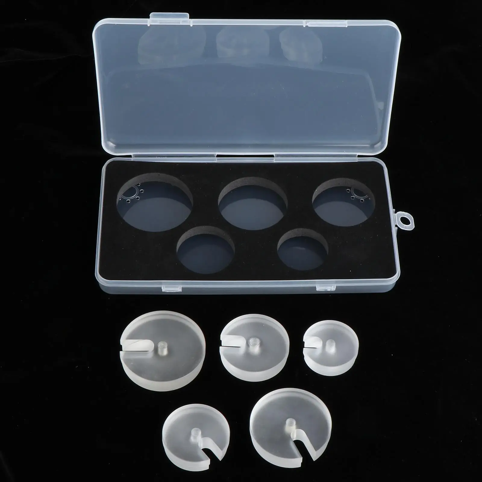 

5x Watch Crystal Press Tool Watch Face Press Professional Watch Crystal Glass Press