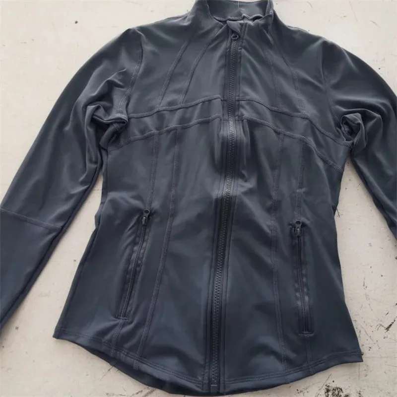 

Yoga jacket women's long-sleeved jacket spring and autumn slim and thin casual fitness stand-up collar yoga clothes