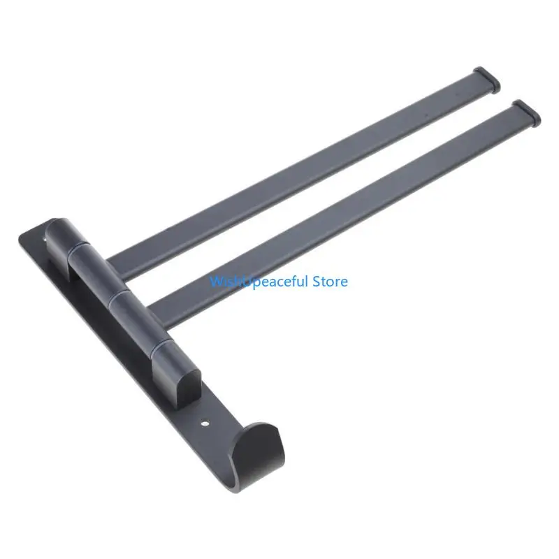 

34YA Wall Hanging Towel Bar Towel Ladder Kitchen Bathroom Storage Rack