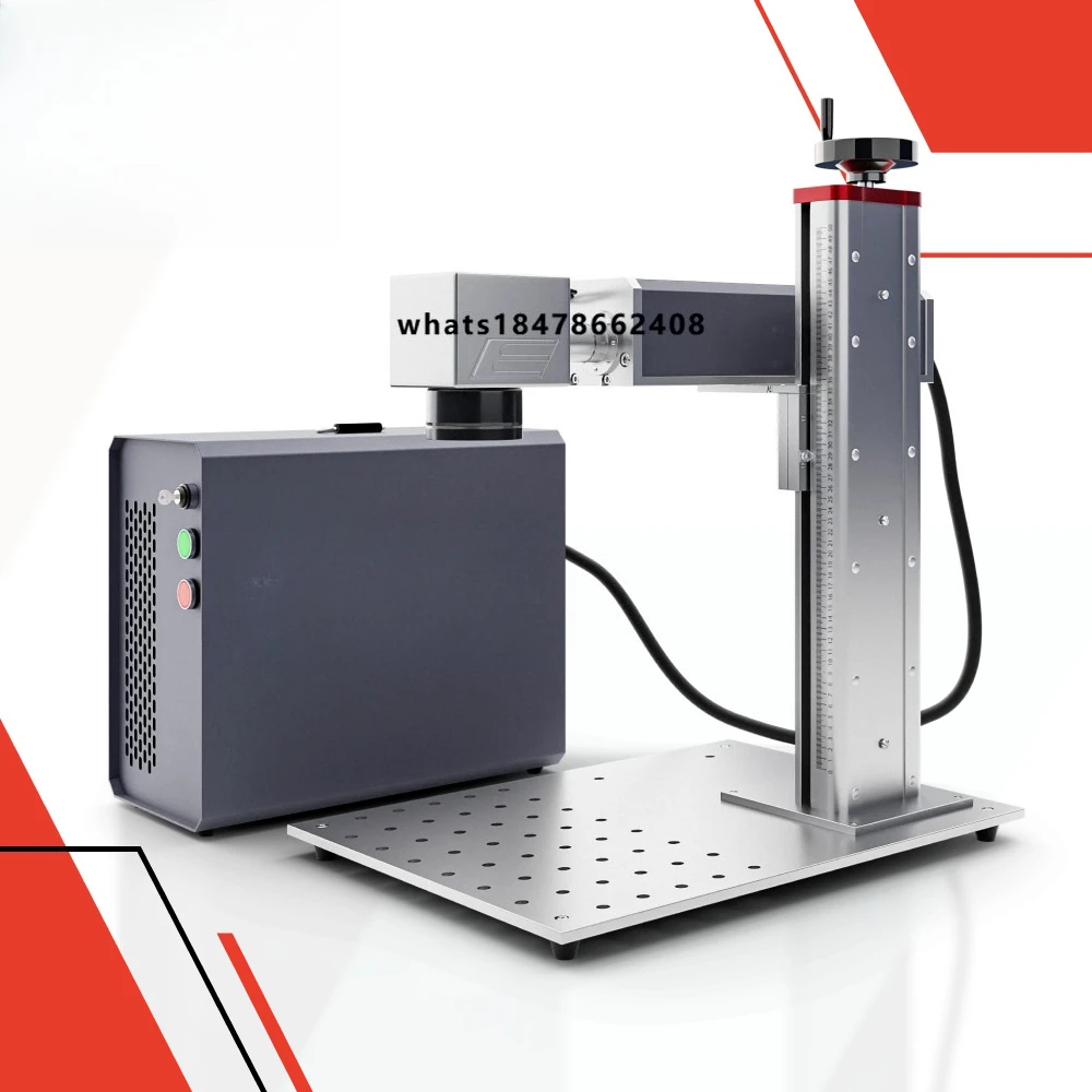 30W Raycus JPT Fiber Marker High-Precision CNC Engraver for Metal Wood Plastic Jewelry Engraving