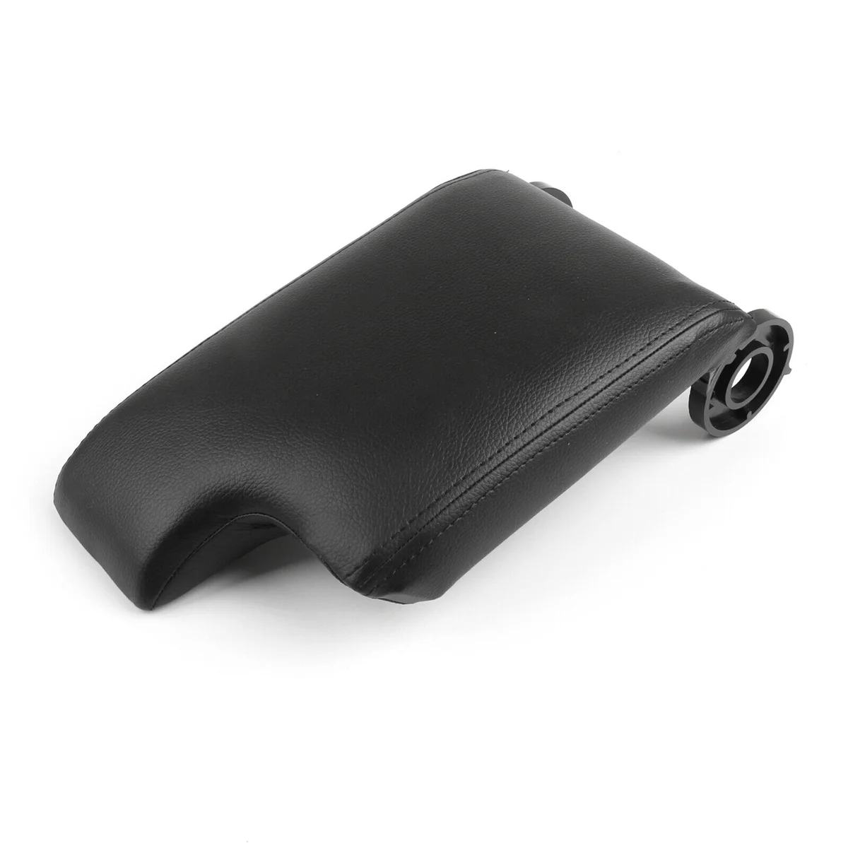 Black Leather Armrest Center Console Lid Cover for BMW E46 3 Series 1998-2006