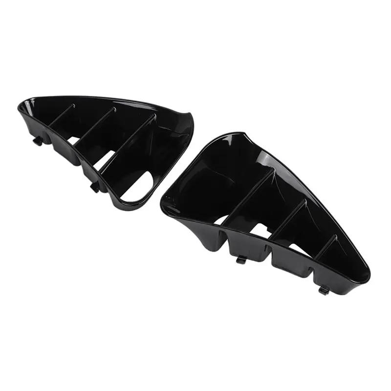 

Saddle Bag Louvered Covers 1 Pair Motorcycle Saddlebag Scuff Protectors Fairing Cover Trim For Honda GL1800 2001-2011