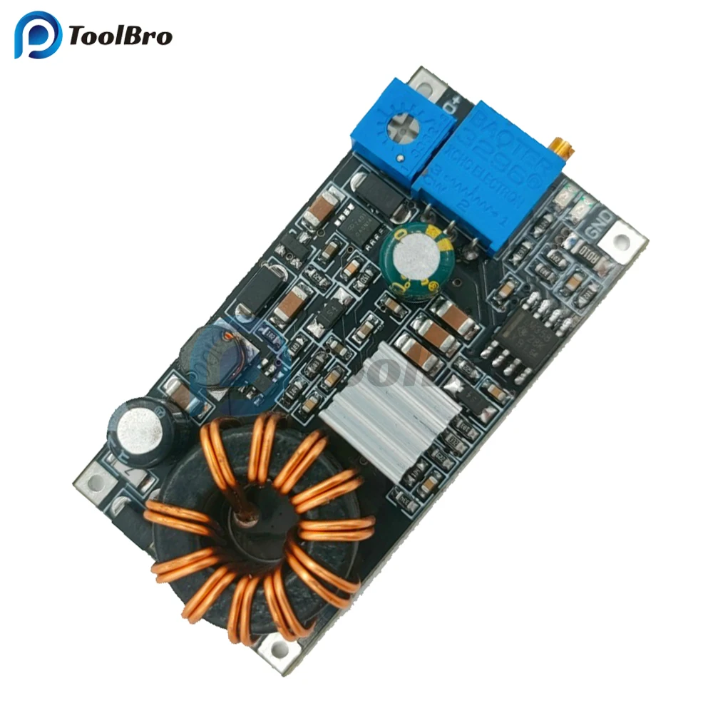 DC-DC 2.7-20V to 4.5-20V Low Voltage Adjustable Step Up Converter Boost Constant Current Synchronous Rectifier Power Module 30W