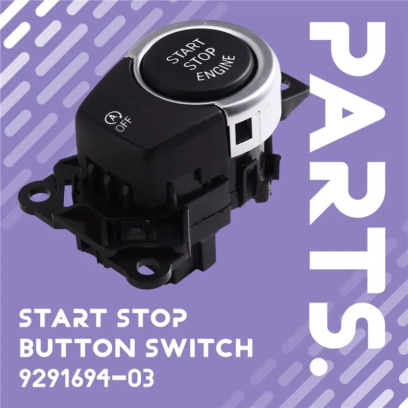 Excellent-Car Start Stop Button 10Pins Engine Ignition Switch With OFF Button 9291694-03 For BMW X3 F25 2011-2017 X4 F26