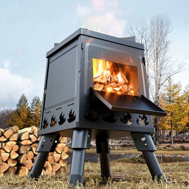 Portable wood stove strong Camping wood stove Combustion durability Multi-purpose Fuel Stove picnic camping equipamiento