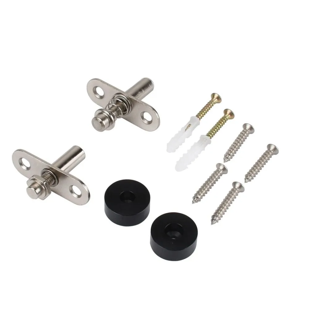 Heavy-Duty Rotation Mounting Hardware Anti-Rust Silent Pivot Doors Hinges Corrosion-Resistant Adjustable 360°Universal Joints