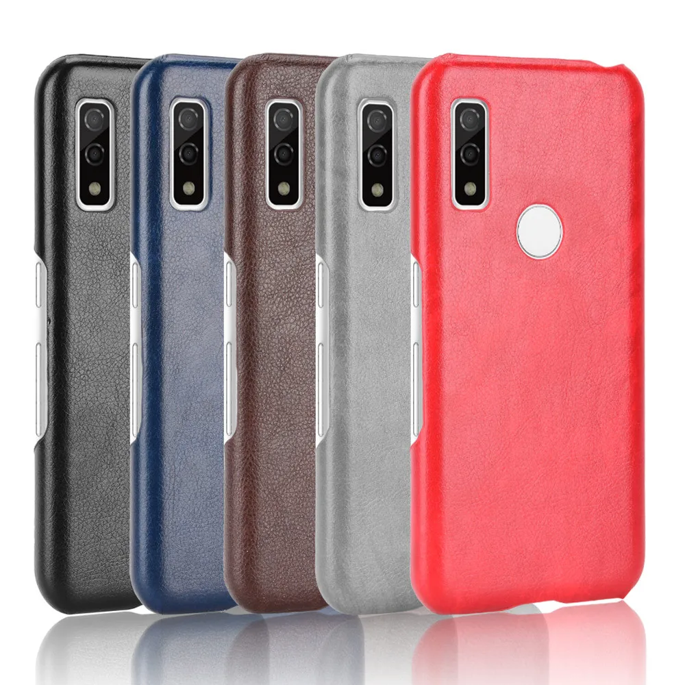 For Fujitsu Arrows WE Case Luxury Litchi Striae PU Leather Hard Back Cover Case For Fujitsu ArrowsWE Phone Cases