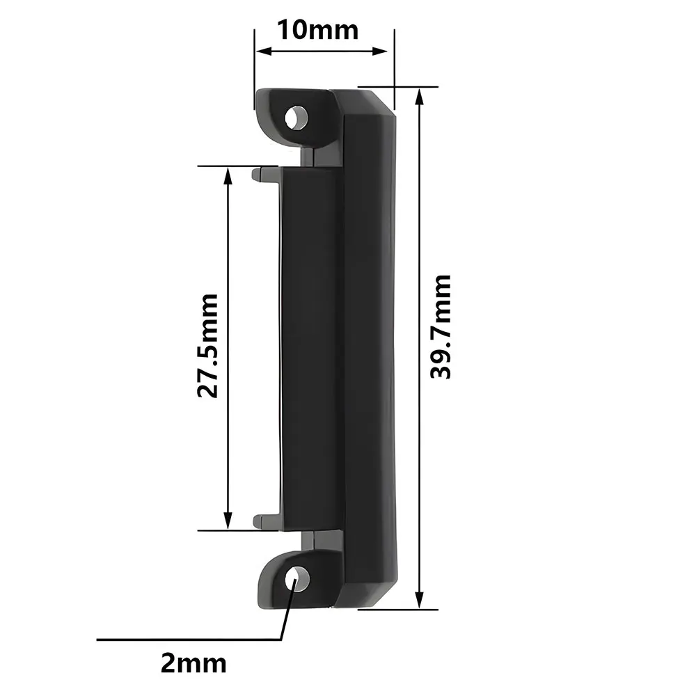 Mega 4pcs 4010 Fan Mounting Brackets Air Duct for Hydraulic Blower 3D Printer Hotend Extruder Turbo for Creality CR-10 Ender 3