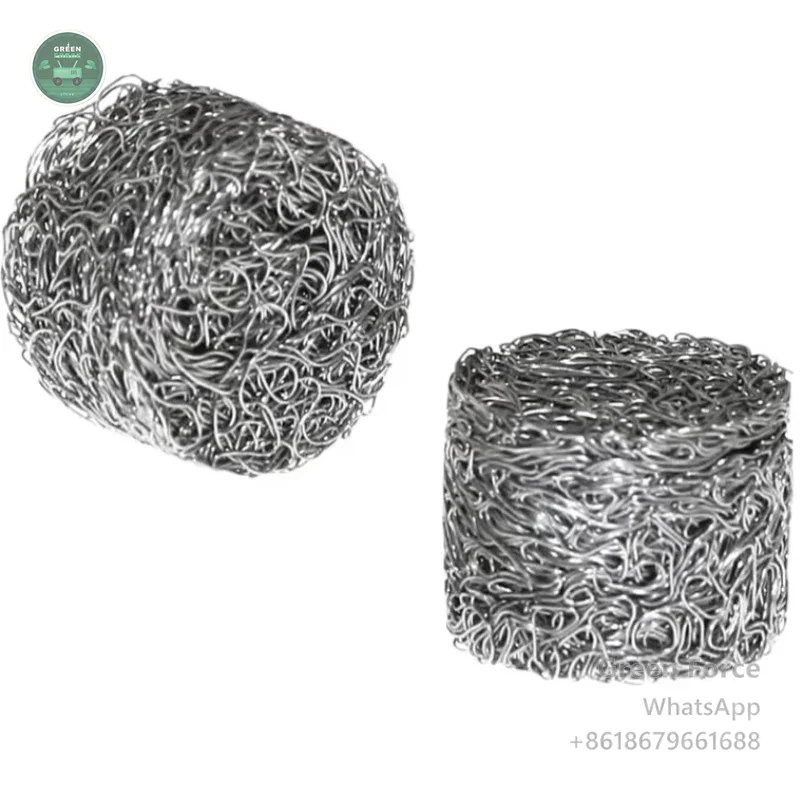 High-Foam-Generation Stainless Steel Foam with Knitted Compressed Mesh Filter Screen