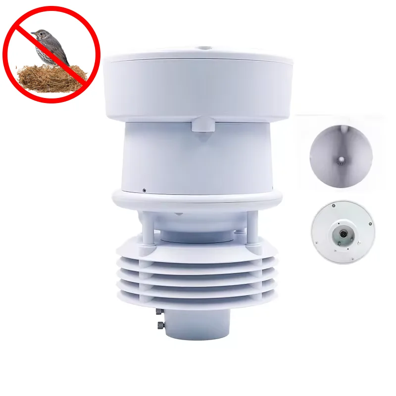 

Air Humidity Pressure Illumination Rainfall Compact 5 IN 1 Weather Station Suitable For Field Environment ing