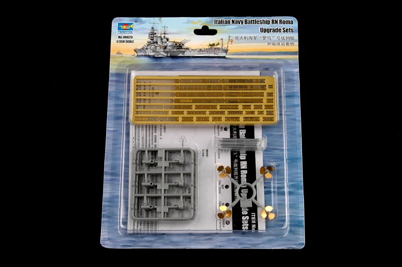 Trumpeter 06625 1:350 Scale Italian battleship Roma Parts Up Grade Conversion Set Plastic Building Assembly Model Kit