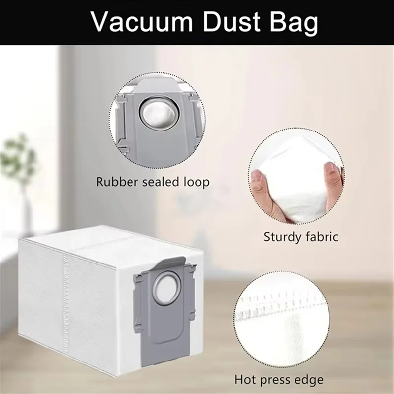 【Berserk】подходит для Roborock Saros 10R, S9 Maxv Slim, G20S Ultra, аксессуары, основная боковая щетка, фильтр, швабра, комплект мешков для пыли