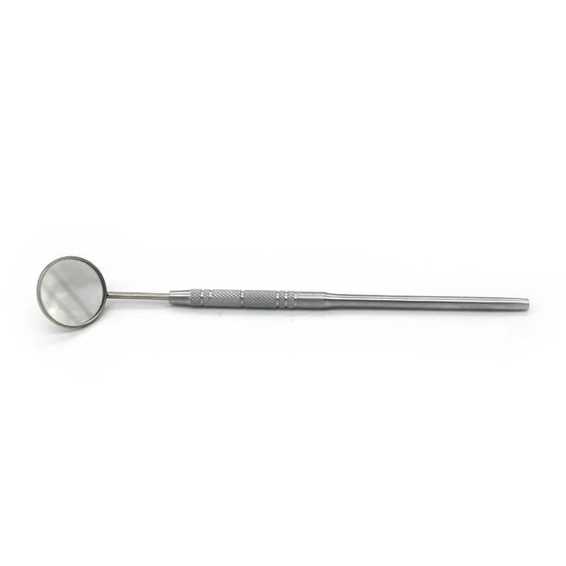 TJDent Stainless Steel Dental Mirror - close-up view