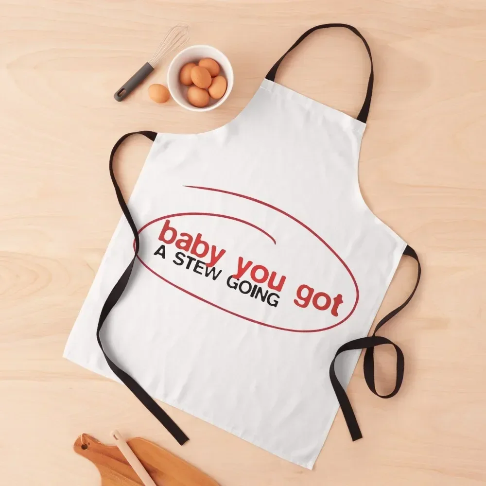 

baby you got a stew going Apron professional hairdressing Hairdresser Apron