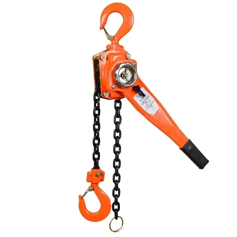 Pulley Hoist Manual Stainless Steel 1 Ton Loading Weight 1.5m Lifting Height