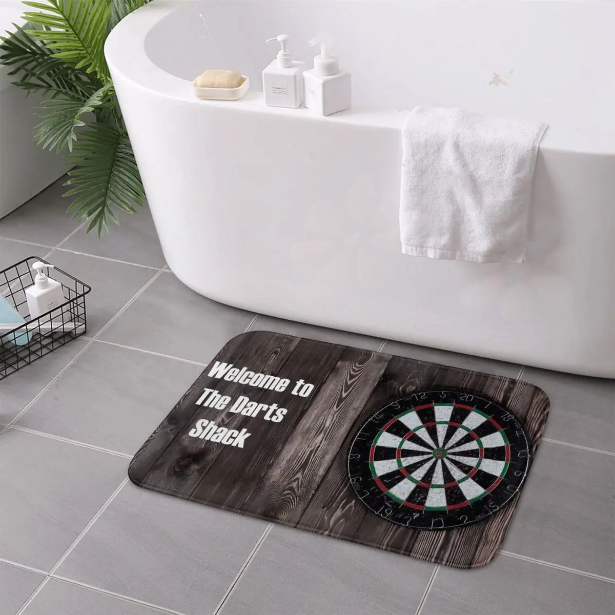 Dardo alvo impressão jogo antiderrapante capacho tapete almofada tapete para cozinha entrada casa sala de estar footpad esteiras