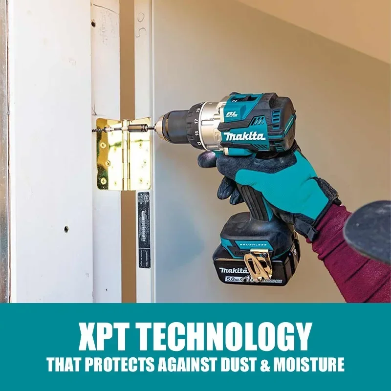 MAKITA DHP489Z Cordless Impact Drill Hammer Drill 18V LXT Brushless Motor Power Tools DHP489 For Makita Power Tools