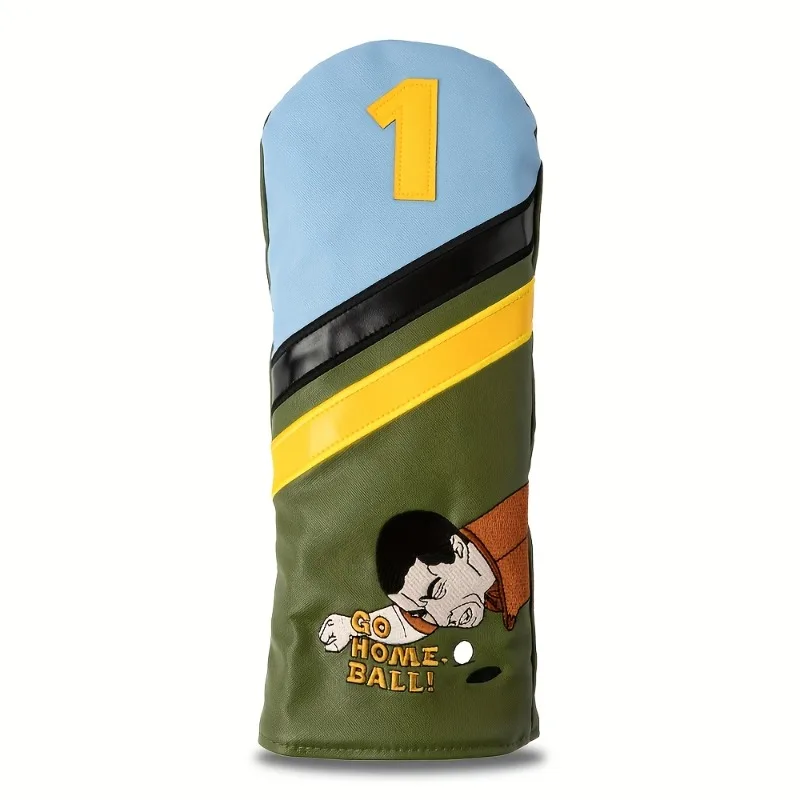 Golf Club Protective Cover, Numbered 1-3-5 Design - Scratch Resistant and Impact Resistant, Stylish Golf Accessory Head Cover