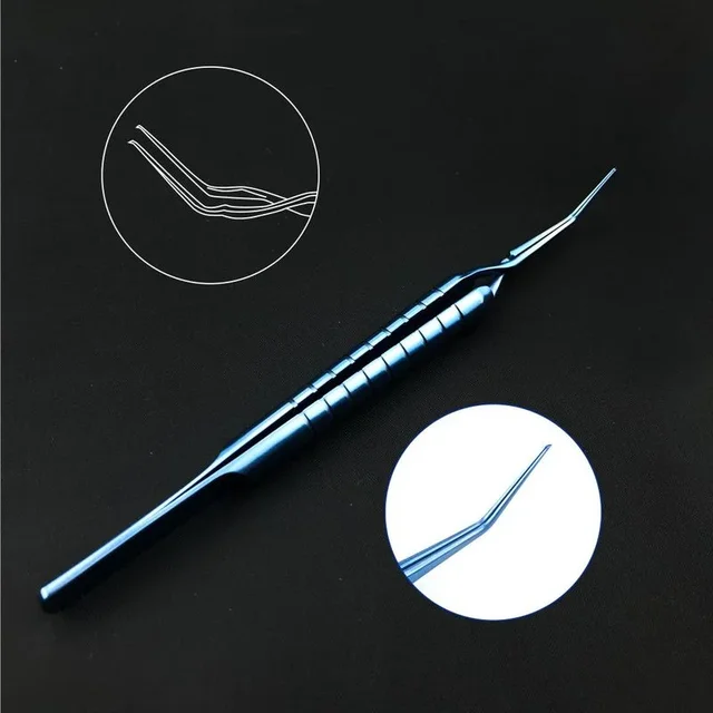 Akahoshi Capsulorhexis Titanium Cross Action Kleszcze Okulistyczne instrumenty do oczu