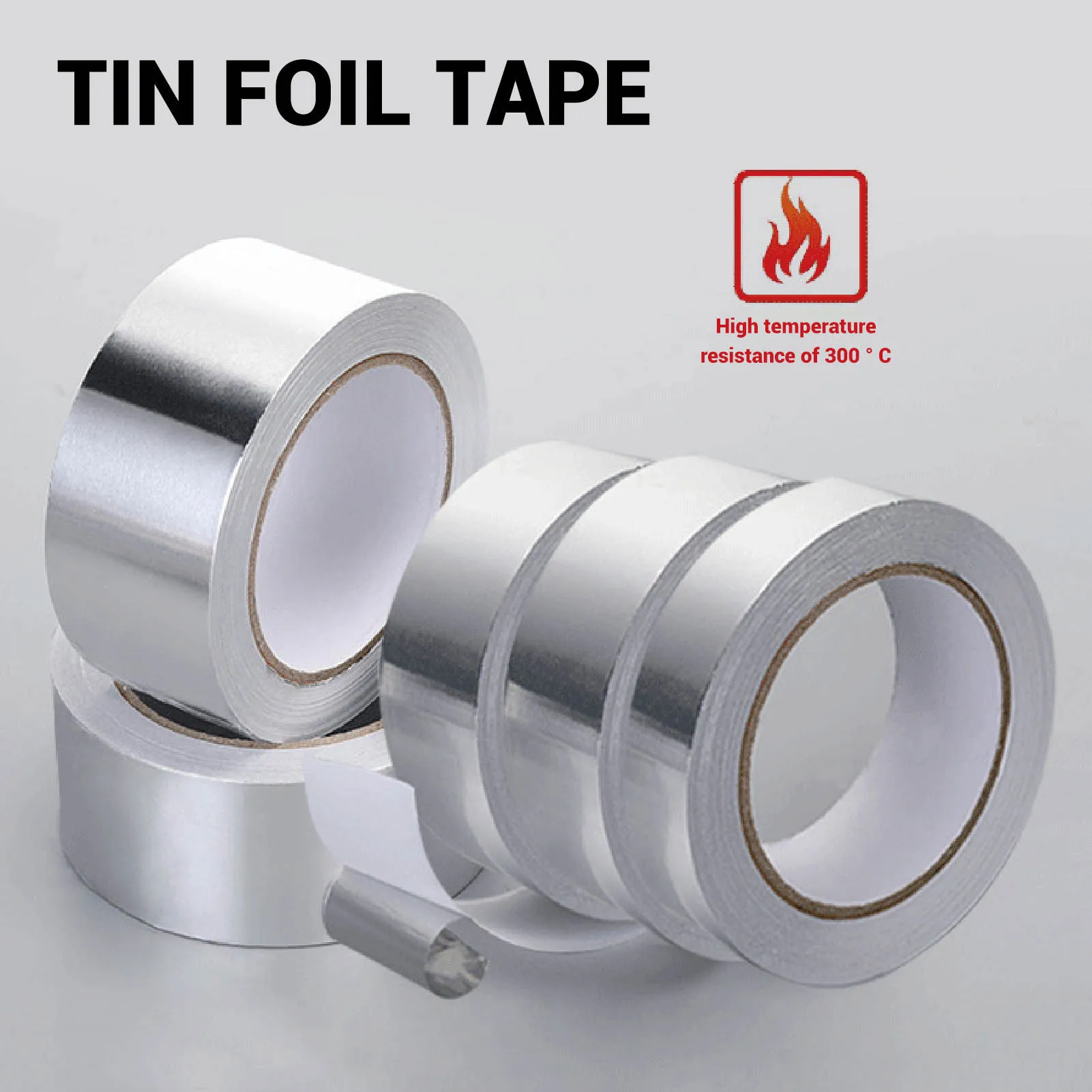 Heavy Duty Waterproof Duct Tape Mold & Grease Resistant Waterproof Gutter Tape for Outdoor Repairs Tear