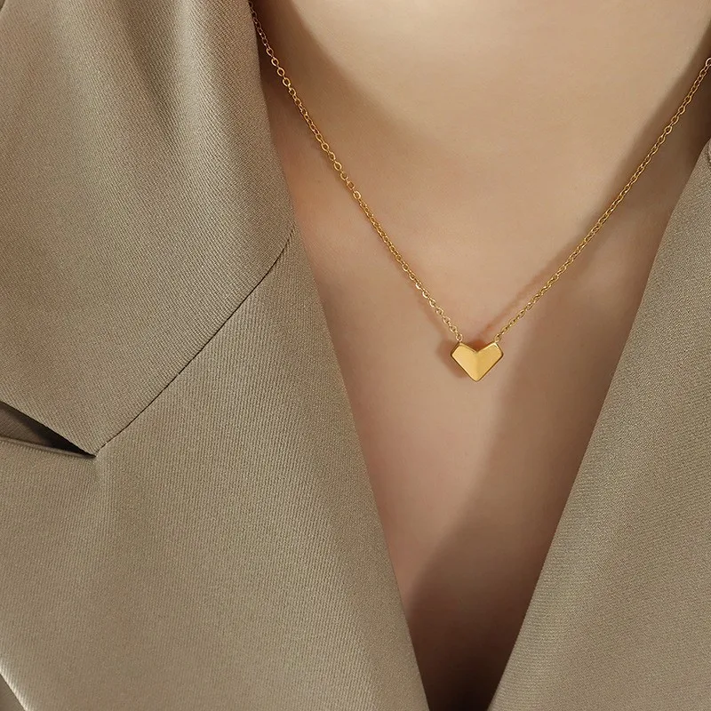 Halskette mit quadratischem Wasserform-Anhänger aus Edelstahl 316, Damenmode, schwarze Acrylkette im Multi-Stil, besonderer Produktschmuck – Detail 23