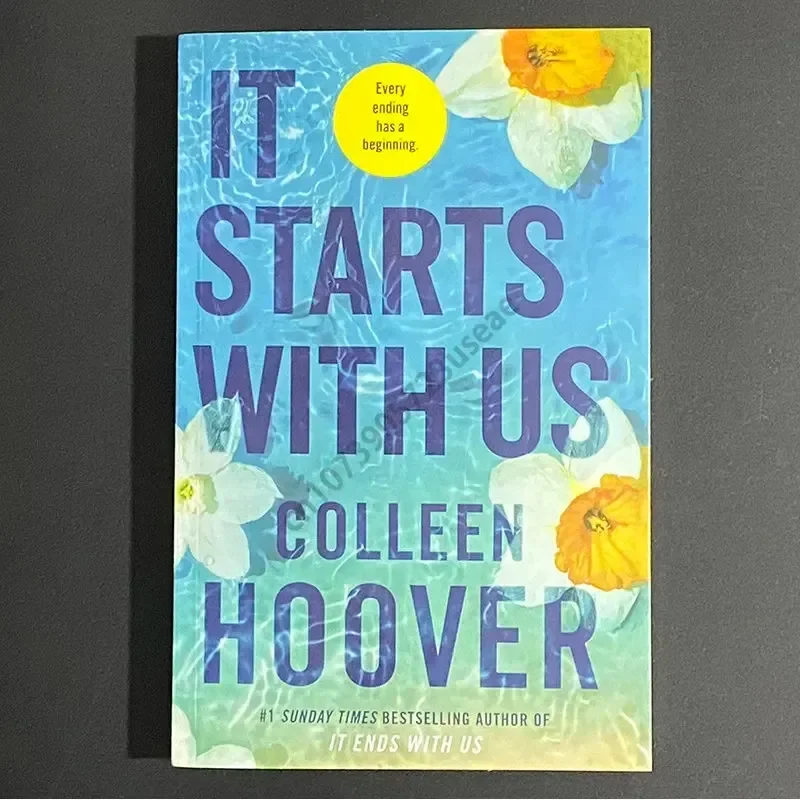 Colleen Hoover/It Ends Novels By Us, 영어로 시작하는 책, 일요일 시간 베스트셀러 페이퍼백