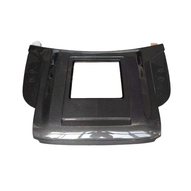 2020-2024 for Land Rover Defender Carbon Fiber Engine Hood Bonnet New with Included Clips