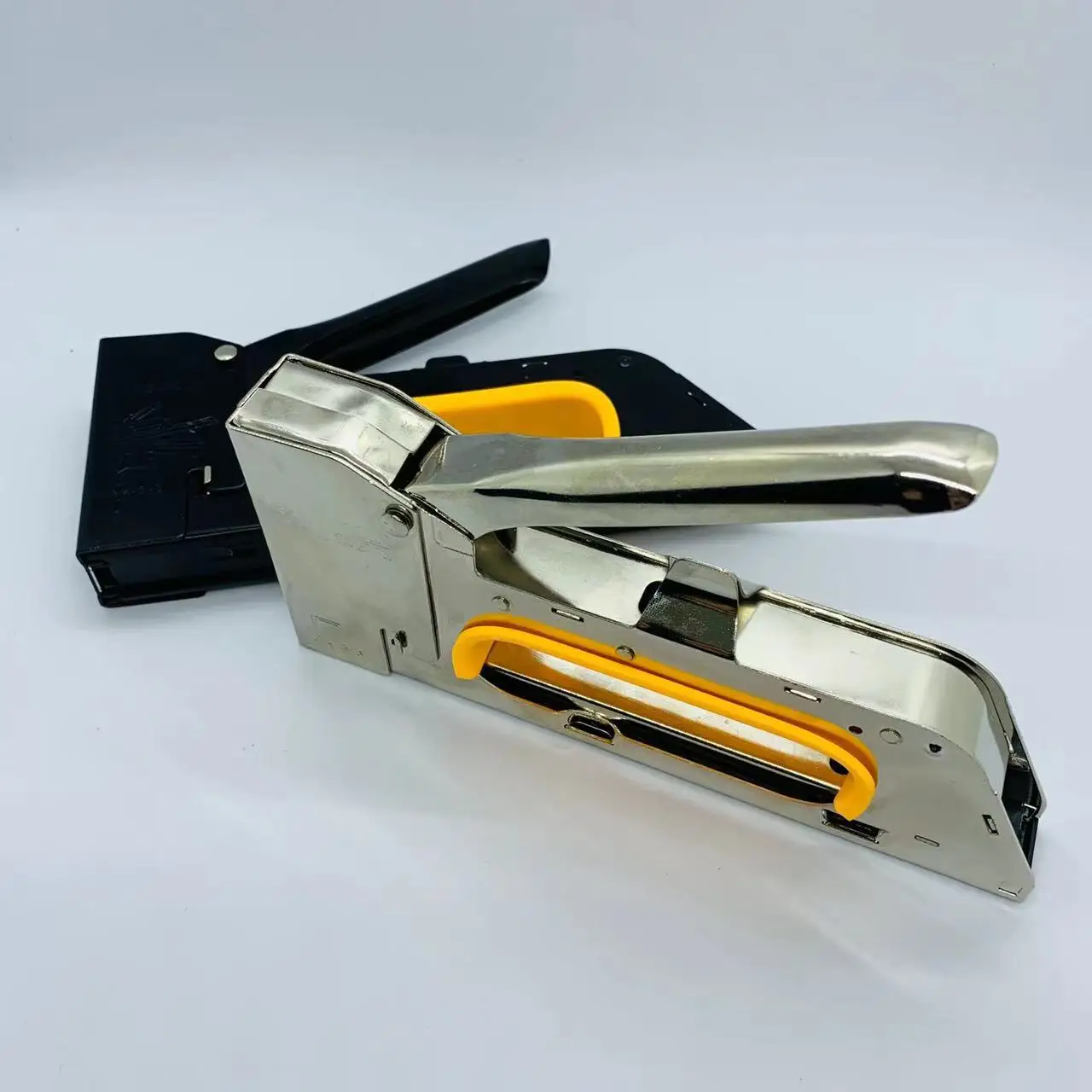 Manual code nail gun vacuum forming U-shaped nail gun 1008F horse gun advertising spray painting canvas nail machine
