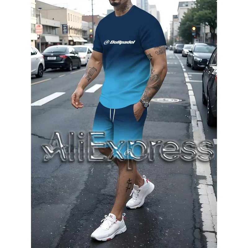 

24/25 Latest Popular Fashion Brand Same Style Set Daily Street Summer Adult Children Shorts Short Sleeves Comfortable Loose
