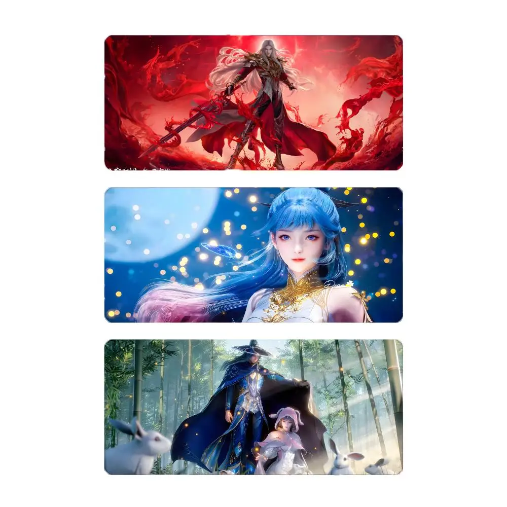 anime fantasy S-Soul Land Mouse Pad Mousepad Large Gaming LockEdge Thickened PC Table Desk Mat