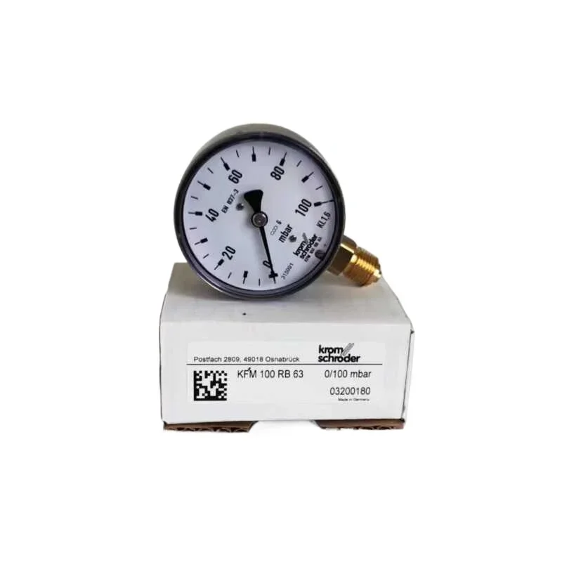 

Pressure gauge KFM RFM 1.6 4 60 100 160 250 400 RB 63 100