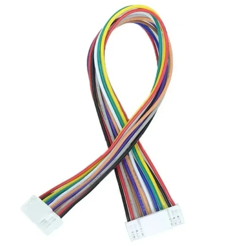 10szt Micro JST GH 1.25 2P 3P 4P 5P 6P PIN Złącze męskie żeńskie z przewodem 15cm Kabel 150mm GH1.25 Pojedyncze podwójne złącze 28AWG — zdjęcie 4