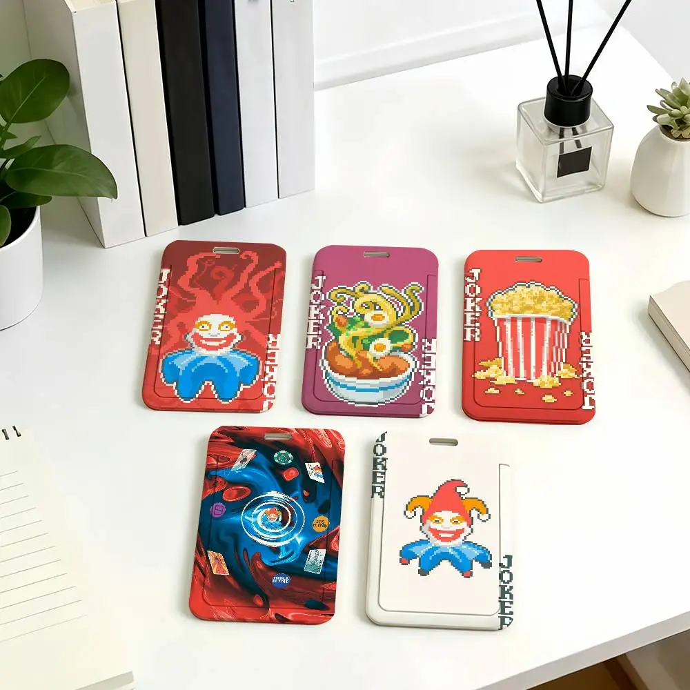 Balatro Card Holder Corporate Business Work Badge Holders Uisex Credit Bus Daily Commute ID Case