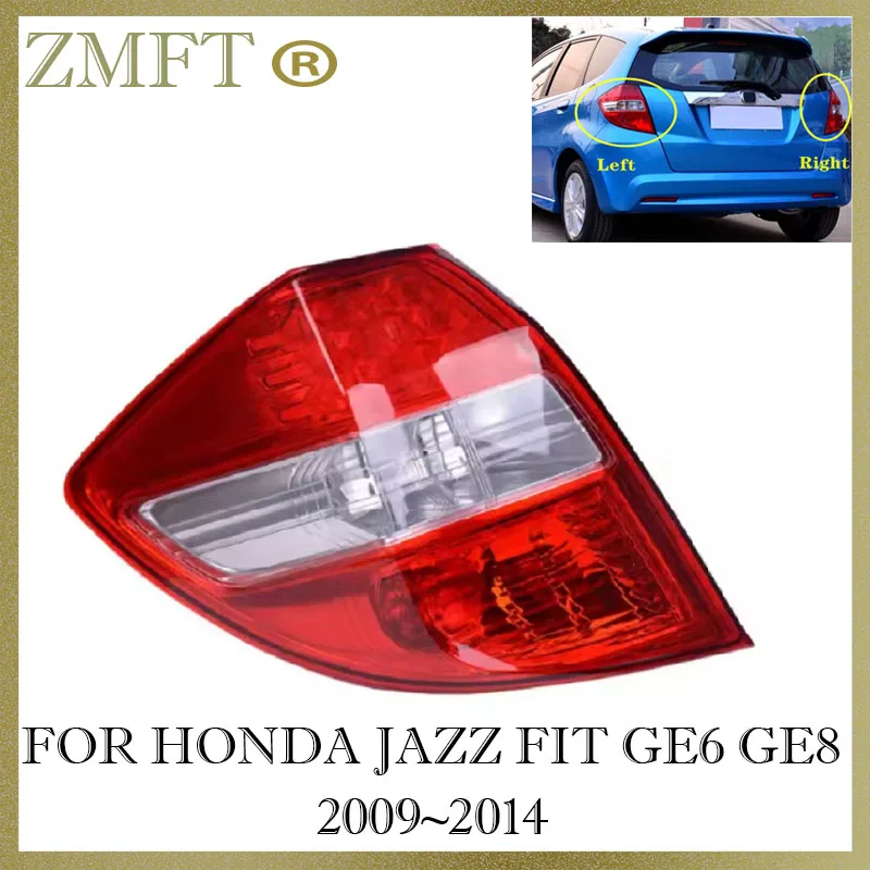 

Car Rear Bumper Tail Light Lamp 33550-TF0-H51 33500-TF0-H51 For Honda Fit Jazz 2011 2012 2013 2014 Brake Tail Light