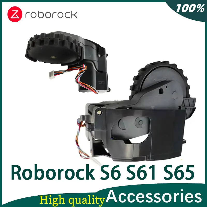 

Original wheel Roborock S6 S60 S61 S65 Travel Wheel Right And Left Wheel Module Replacement Parts Sweeping Robot Accessories