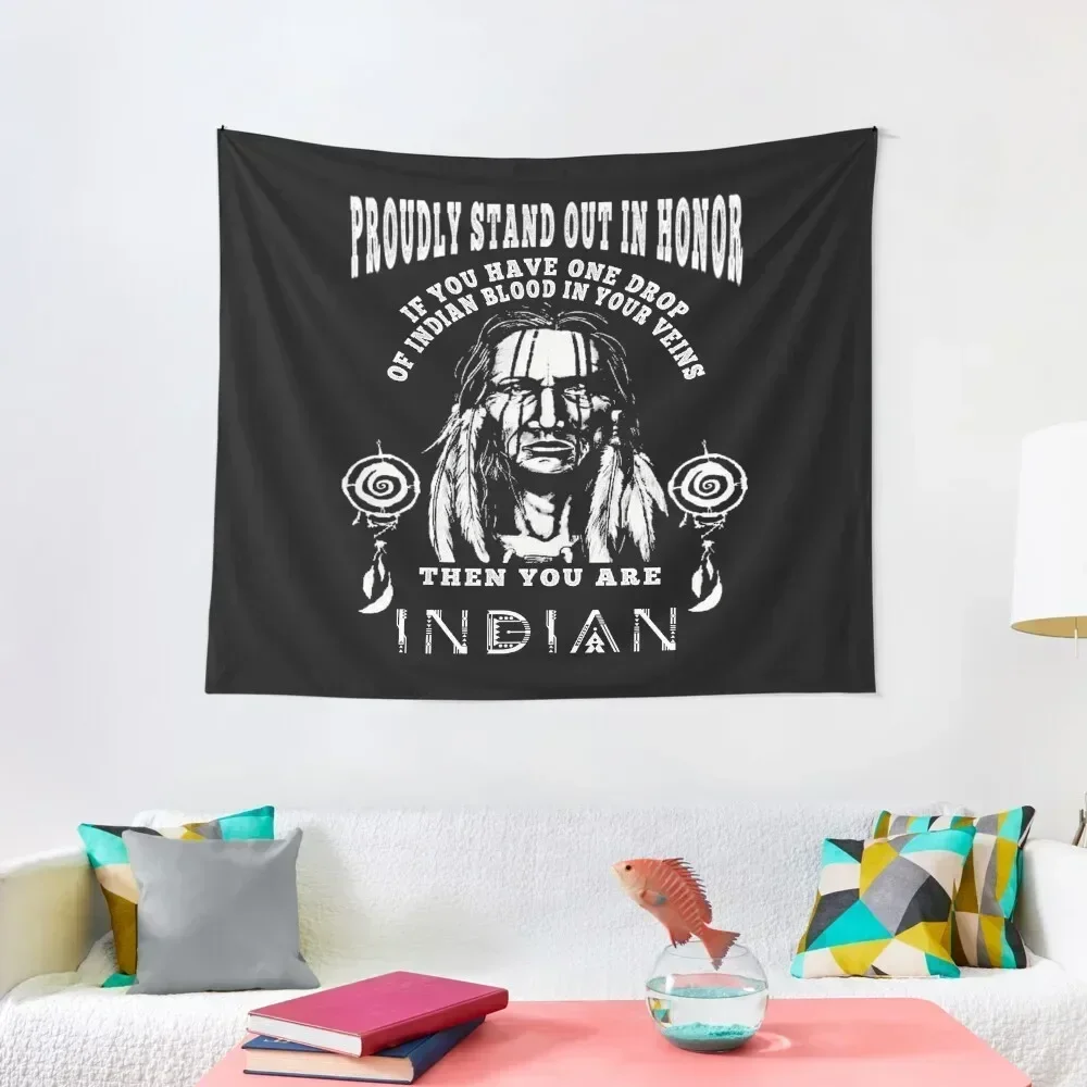 

if you have one drop of indian blood in your veins then you are indian Tapestry Home Decorating Funny Tapestry