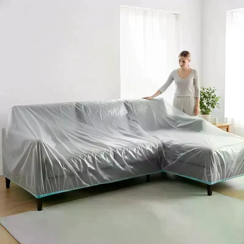 Waterproof Disposable Bed Cover Transparent 15PCS Furniture Protector Anti Liquid for Tattoo Massage Spa