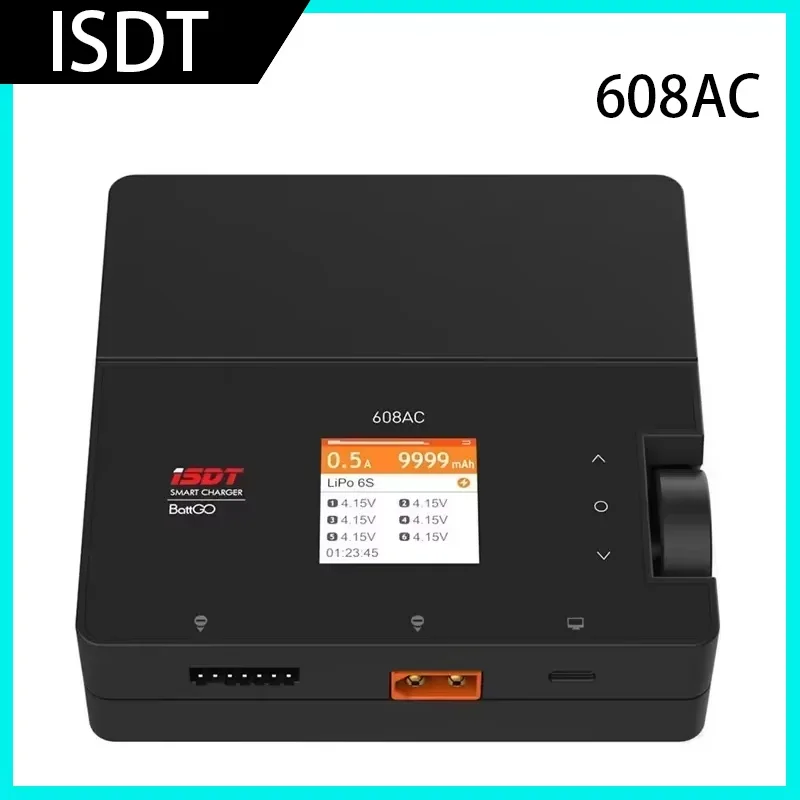 future-flight-isdt-608ac-ac-50w-dc-200w-8a-battgo-smart-battery-charger-discharger-with-detachable-power-supply