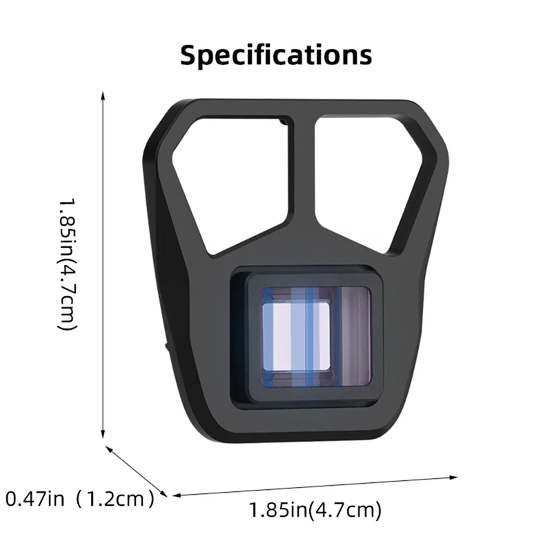 Эффективный для MAVIC 3 PRO Cine Lens 1,15X Movie Lens Широкоэкранный фильтр-дрон