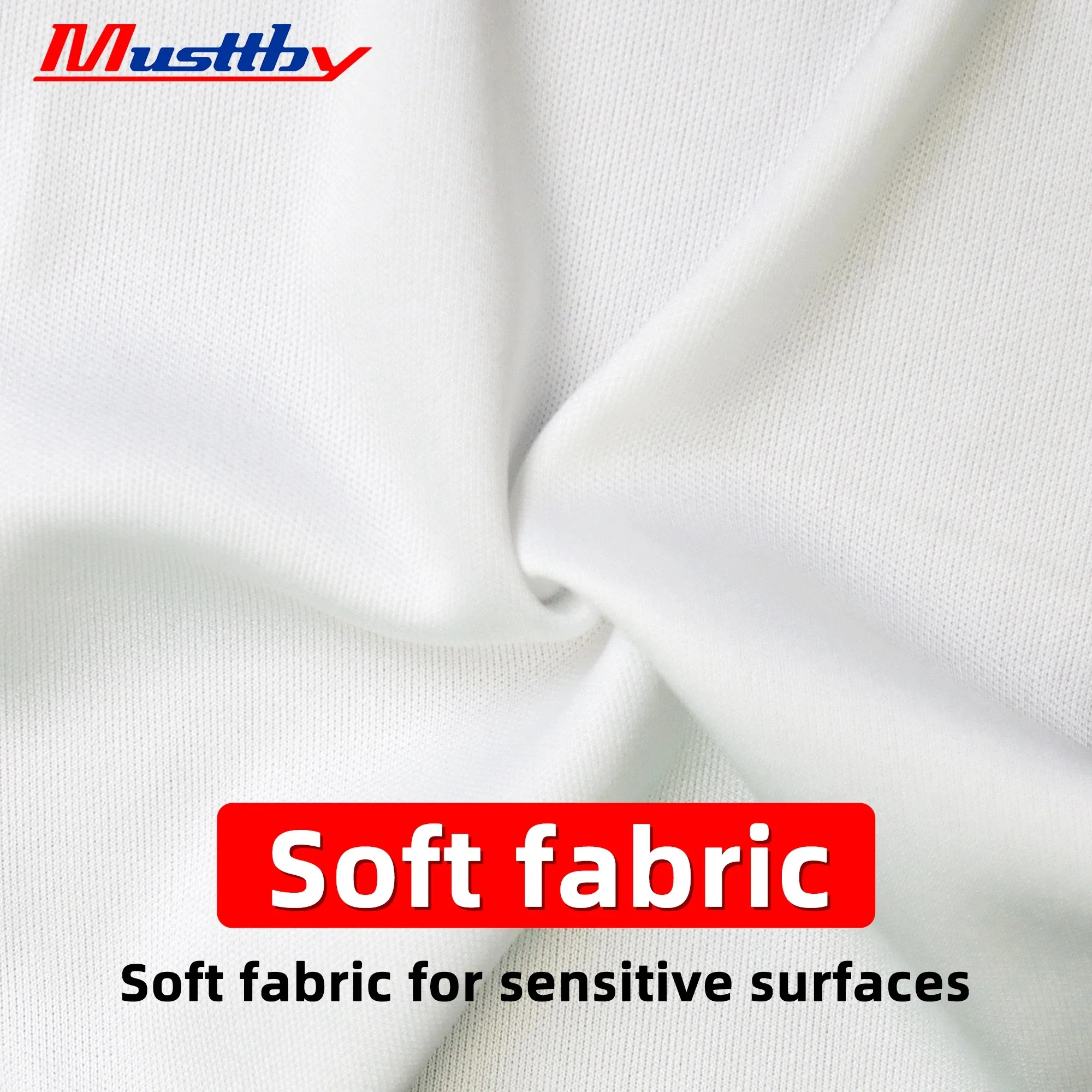 Musttby 100Pcs 400Pcs Dust‑Free Cleanroom Cloth Polyester LCD Screen Wiping Cloth For Phone Repair Cleaning Tool