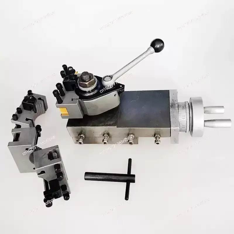 Lathe tool holder assembly, accessories, square tool holder, quick change tool holder AT320, width: 80mm stroke: 140mm