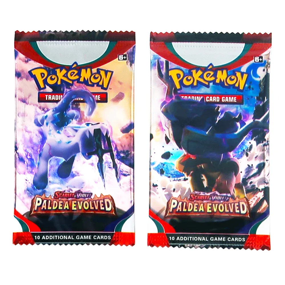 324Pcs/box Pokemon TCG: Scarlet & Violet Paldea Evolved Booster Box Collectible Trading Pokemon Card Game Set