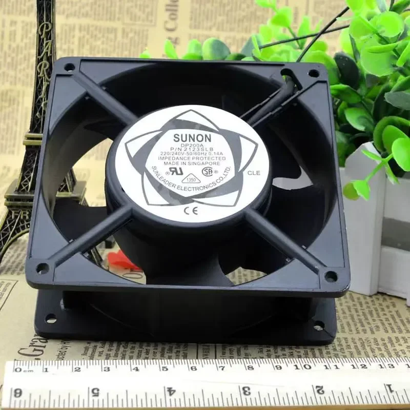 for SUNON 12038 2123 220V 120x120x38mm Metal Cooling Fan 12CM Axial Fan for Welding Machine Industrial Equipment