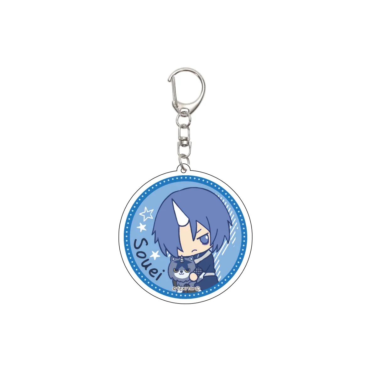 55 مللي متر أنيمي في ذلك الوقت حصلت على تجسدت كسلسلة مفاتيح الوحل Rimuru Tempest مفتاح سلسلة الاكريليك نموذج لوحة هدايا عيد الميلاد #4