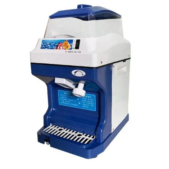 Ice Crusher & Razor Electric Automatic Commercial Snow Ice Razor Machine