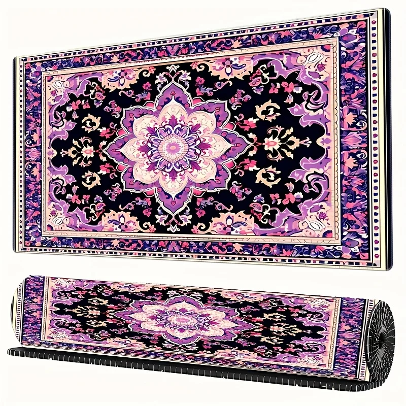 

Persian ethnic style series mousepad are made of anti-slip and durable rubber material suitable for desktop decoration and study