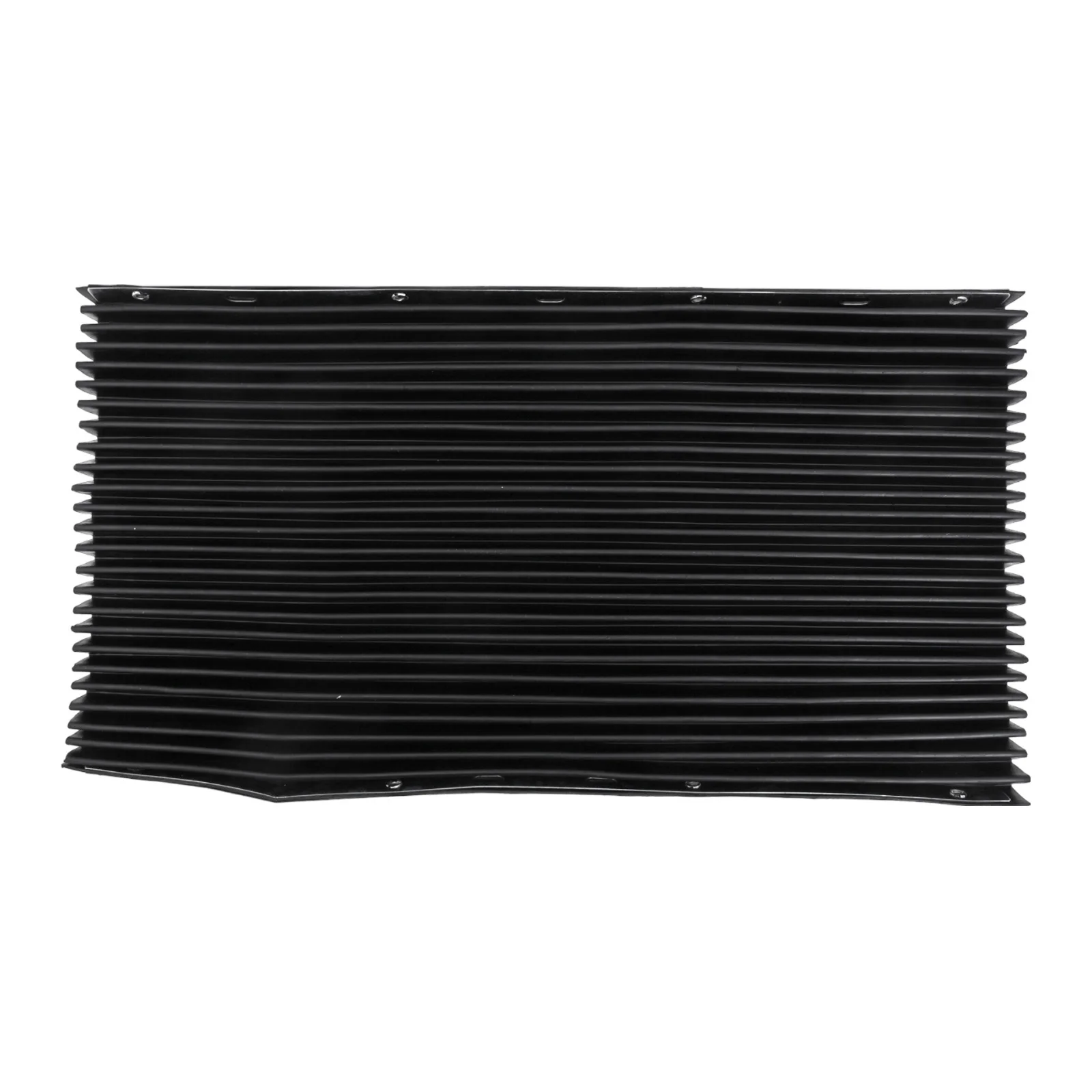 1/2Pcs CNC Milling Machine Rubber Accordion Pleats Shield Cover Flexible Protective Flat Accordion Bellows Cover Tool Dust Cover