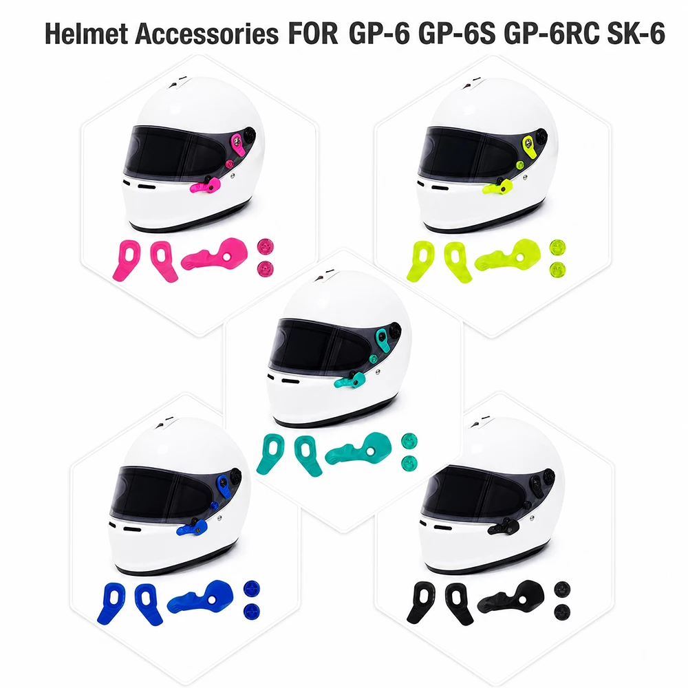Motorcycle Helmet Visor Accessories Decoration Screw Parts For Arai GP-6 GP-6S GP-6RC SK-6