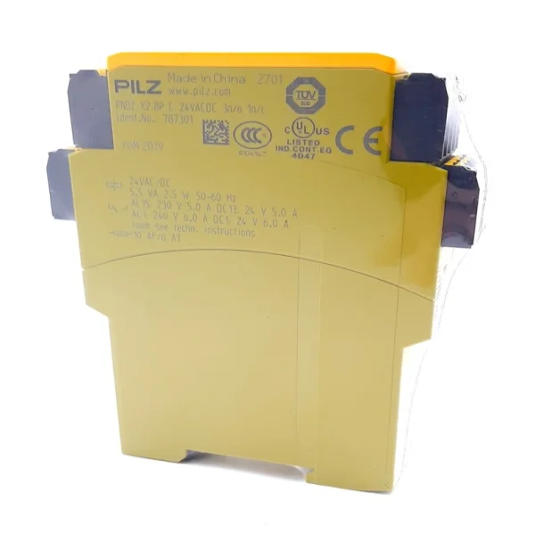 

787301 X28p C 24vacdc Safety Relay 3no 1nc Monitor Auto/man Reset Brand New Original Spot Plc