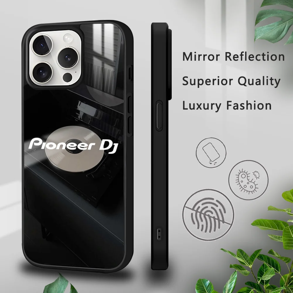 P-Pioneeres Music DJ Phone Case For iPhone 16 15 14 13 12 11 Pro Xs Max Mini Plus Celulares Hard Funda